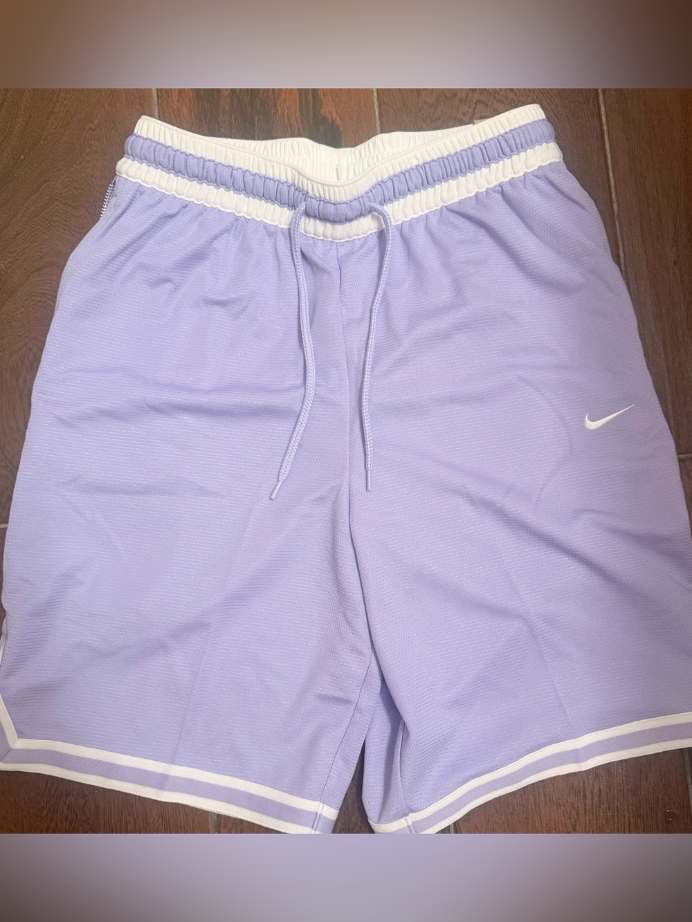 Nike Dri-FIT DNA Basketball Shorts Lilac Purple White DH7160-515 Men’s S  NWT